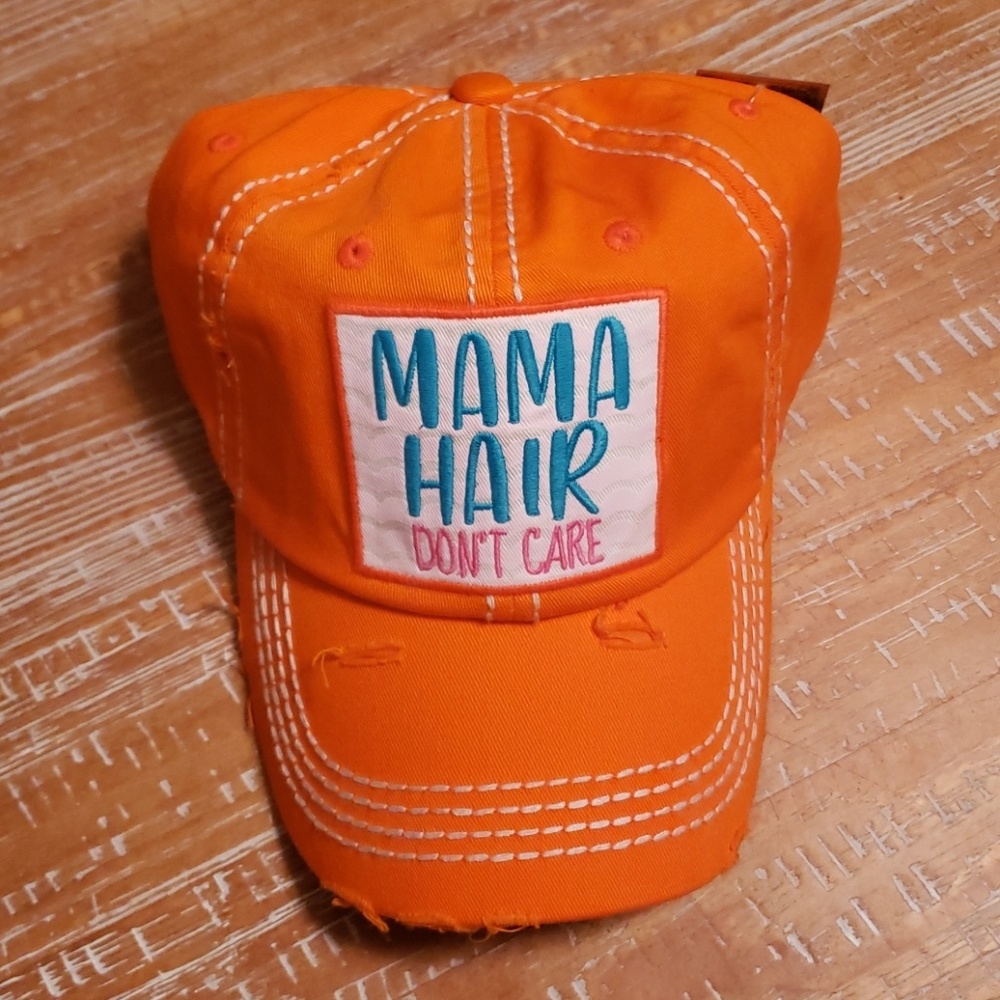 Mama Hair Don't Care hat